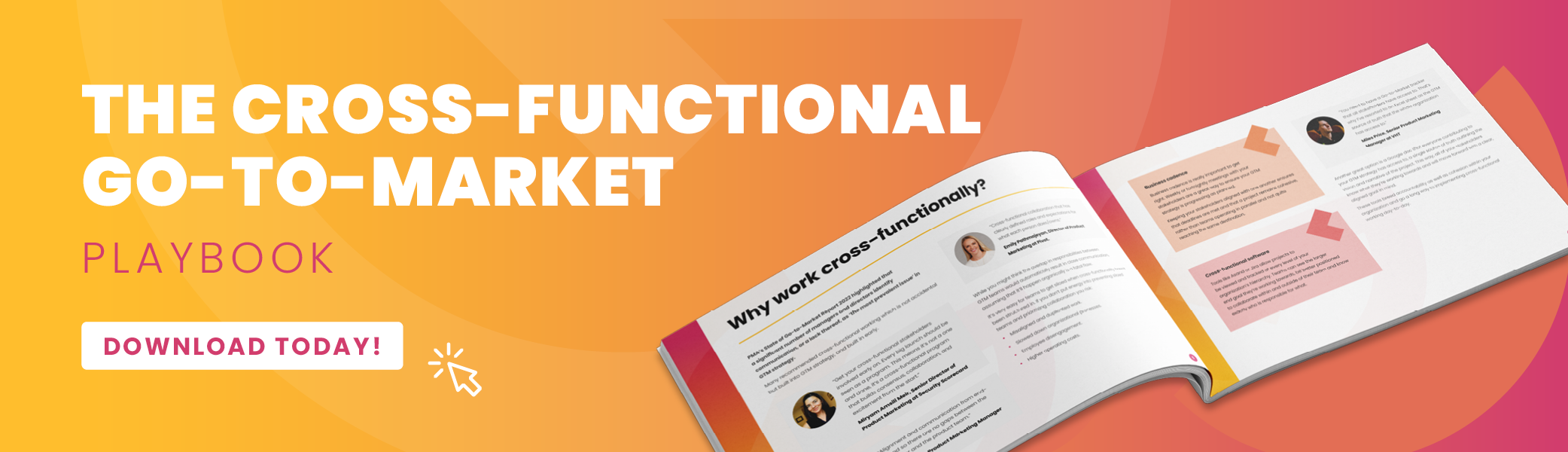 cross-functional go-to-market playbooks