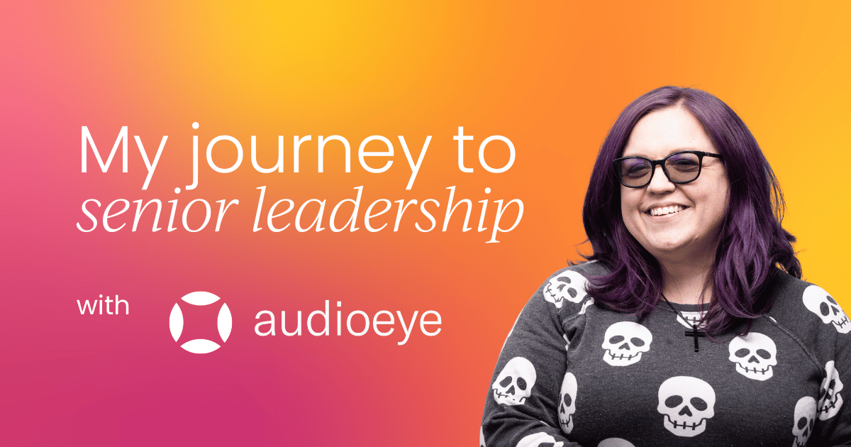 From personal tragedy to product marketing triumph: My journey to senior leadership at AudioEye